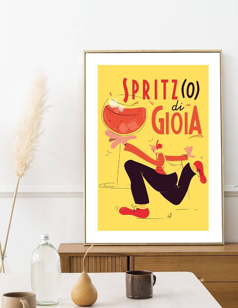 Slurp Design Poster Slurp D'Autore - Multicolor