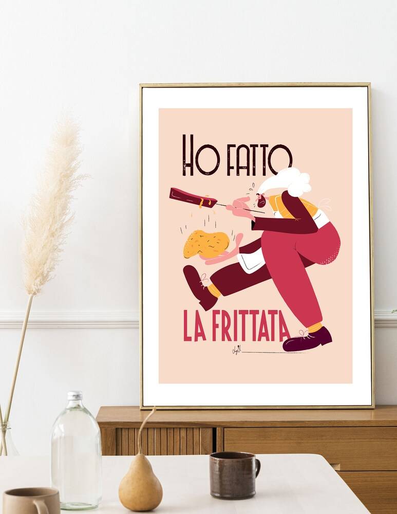 Slurp Design Poster Slurp D'Autore - Multicolor