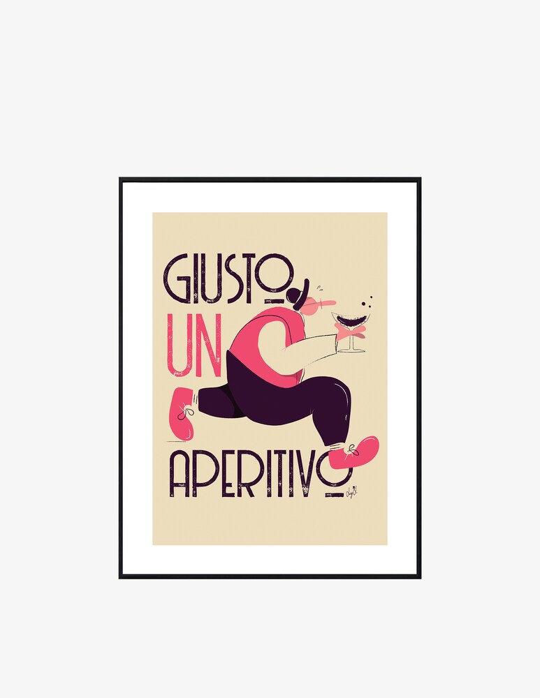 Slurp Design Poster Slurp D'Autore - Multicolor