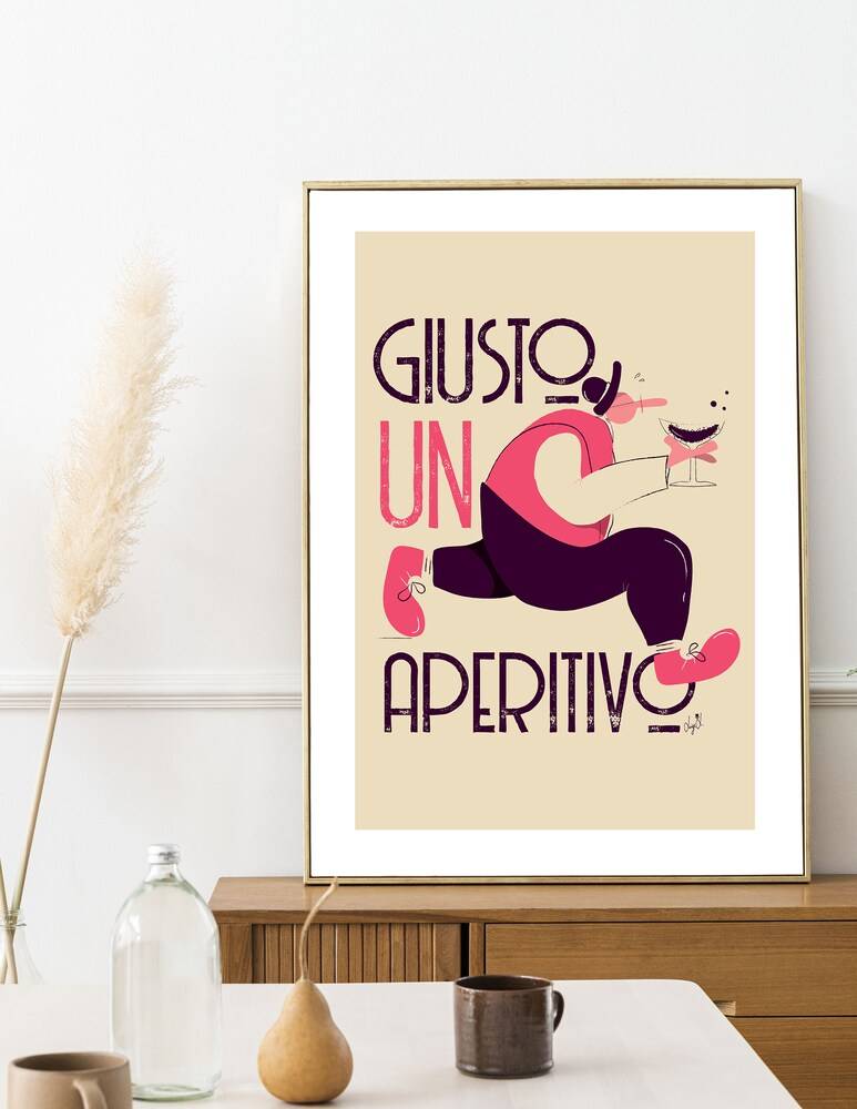 Slurp Design Poster Slurp D'Autore - Multicolor