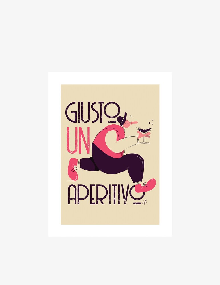 Slurp Design Poster Slurp D'Autore - Multicolor