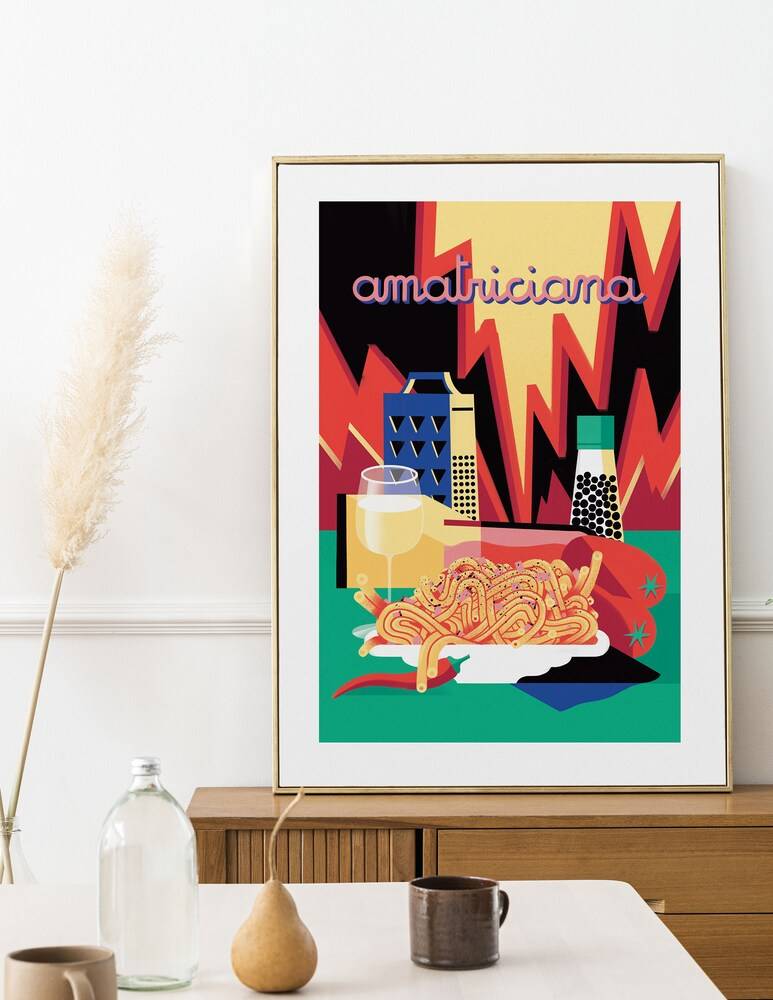 Slurp Design Poster Slurp D'Autore - Multicolor