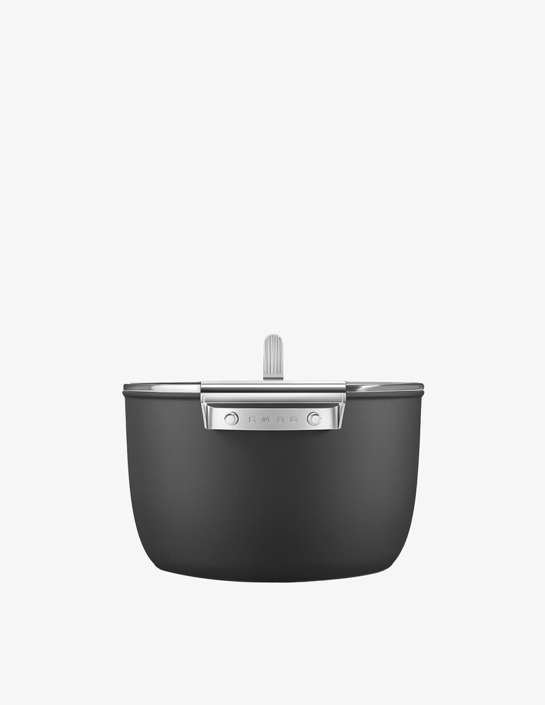 Smeg Casseruola Antiaderente - Nero OPACO - D26cm