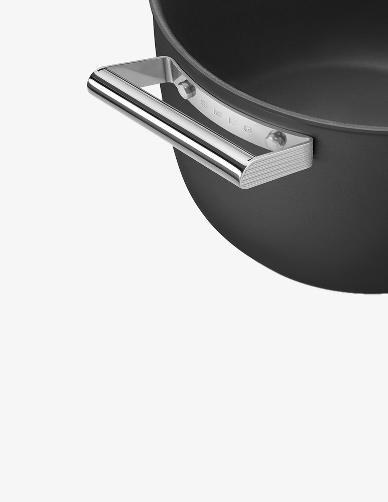 Smeg Casseruola Antiaderente - Nero OPACO - D26cm