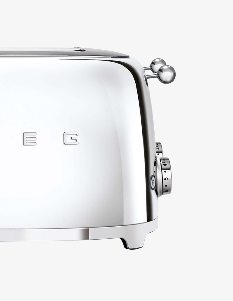 Smeg Tostapane 50'S Style Acciaio INOX 4X4