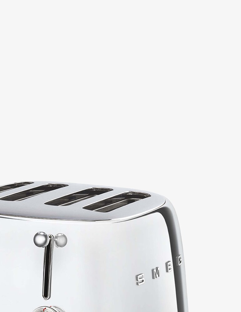 Smeg Tostapane 50'S Style Acciaio INOX 4X4