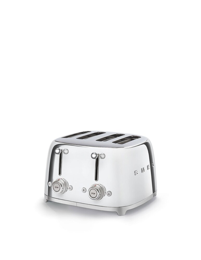 Smeg Tostapane 50'S Style Acciaio INOX 4X4