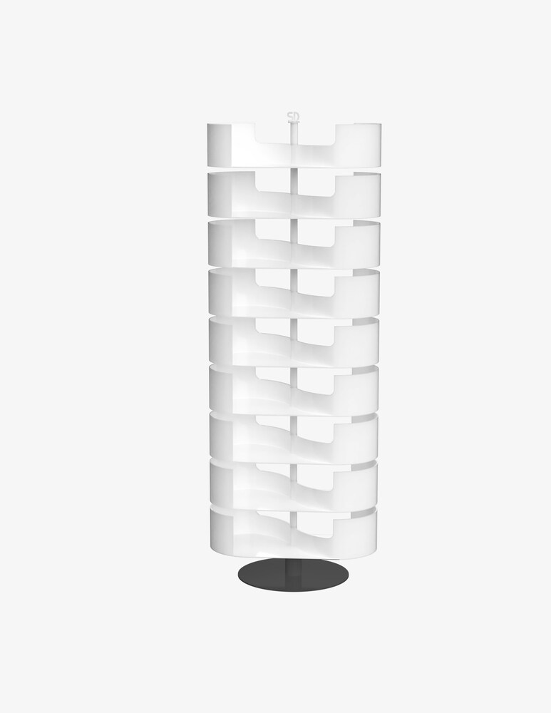Soldidesign Infinity Bianco Scarpiera Di Design 9 Ripiani