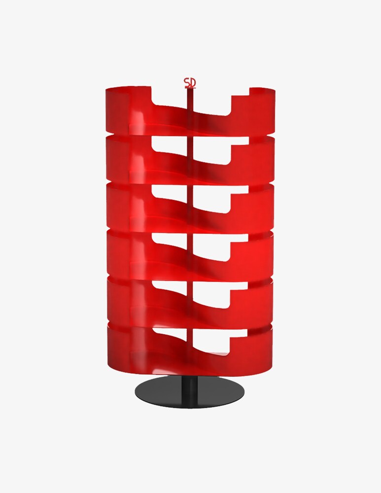 Soldidesign Infinity Rosso Scarpiera Di Design 6 Ripiani