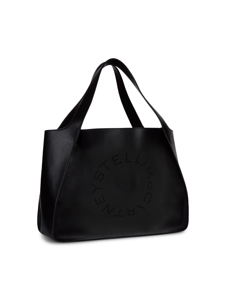 Stella McCartney Tote Bag Stella Con Logo - Nero