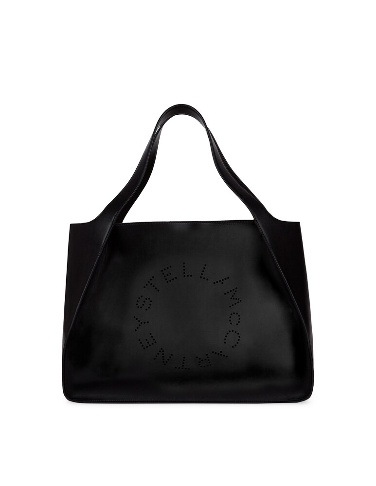 Stella McCartney Tote Bag Stella Con Logo - Nero