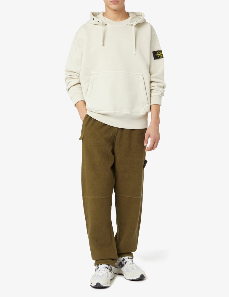 Stone Island Felpa Con Cappuccio Diag