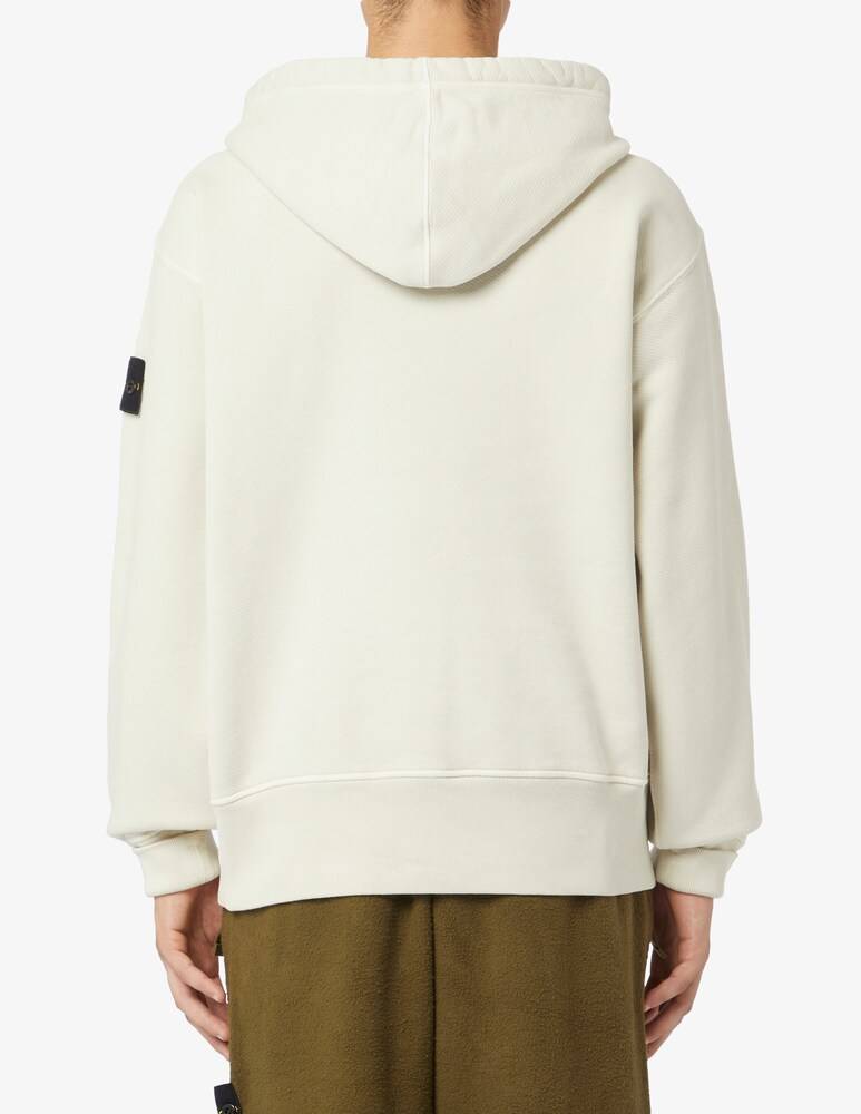 Stone Island Felpa Con Cappuccio Diag