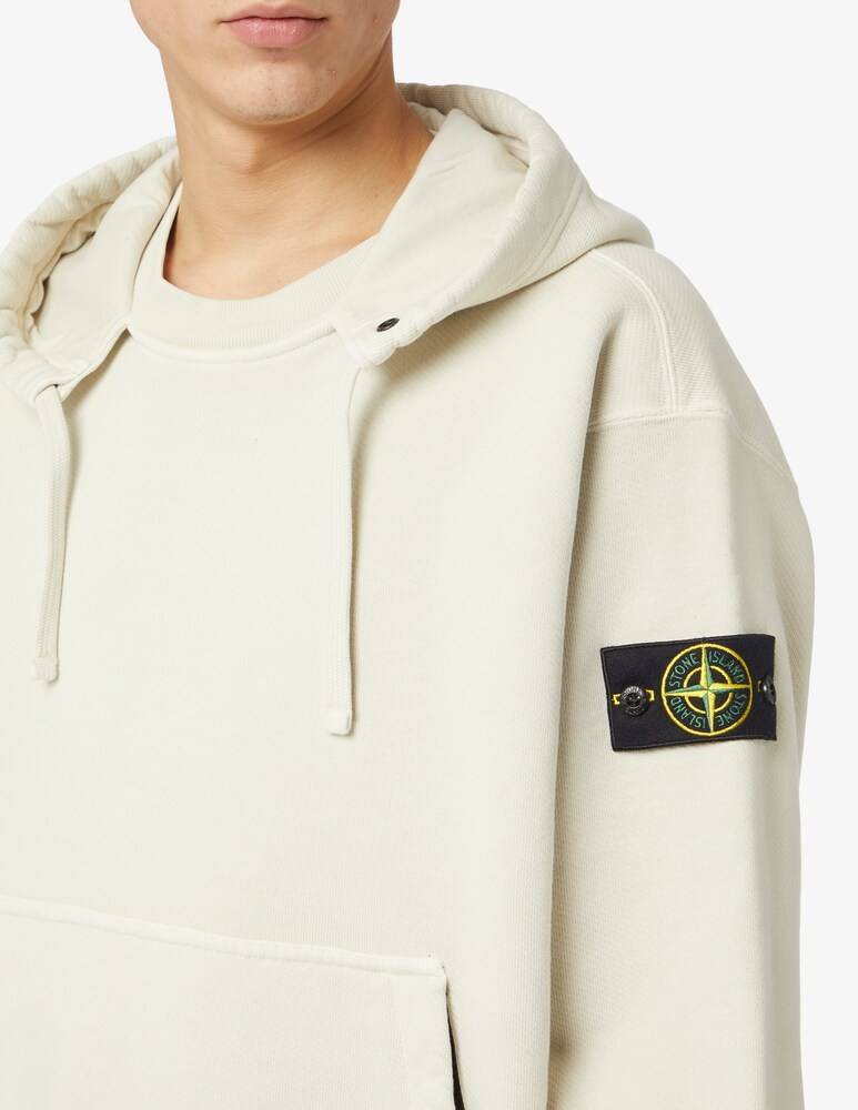 Stone Island Felpa Con Cappuccio Diag