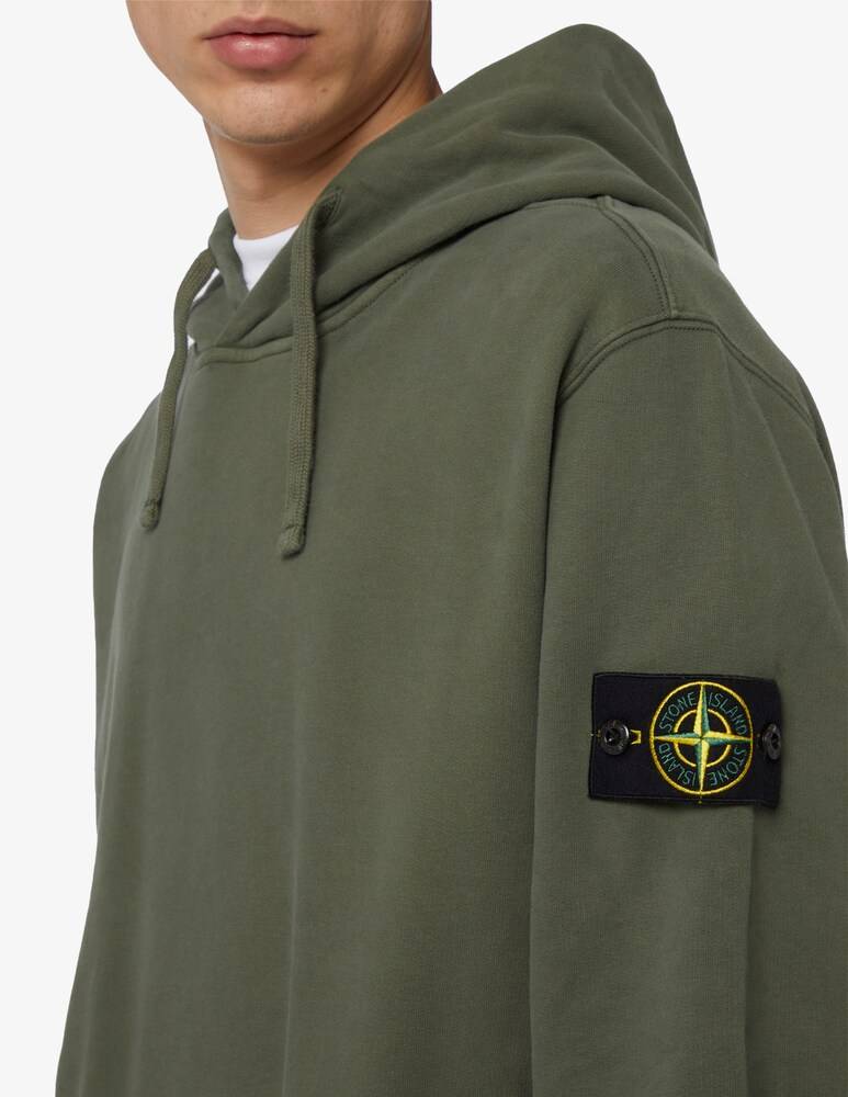 Stone Island Felpa Con Cappuccio