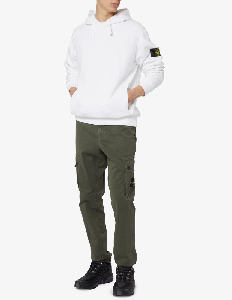Stone Island Felpa Con Cappuccio