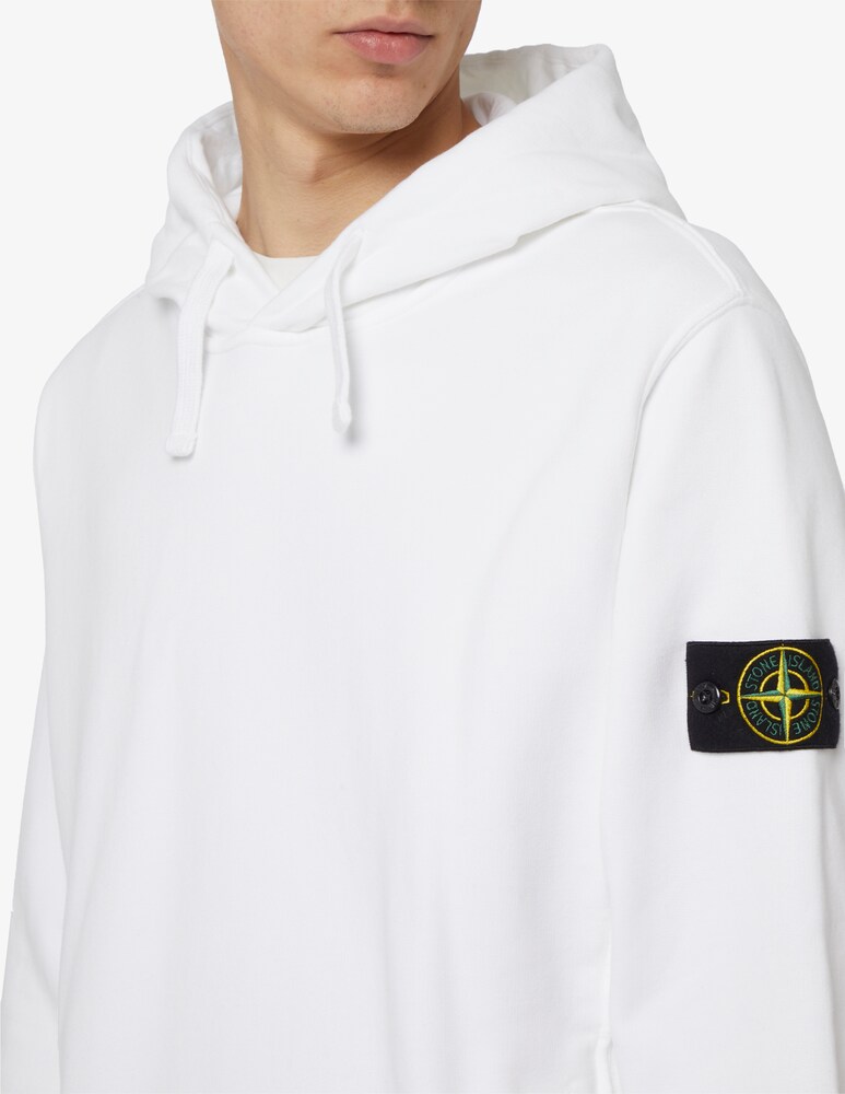 Stone Island Felpa Con Cappuccio
