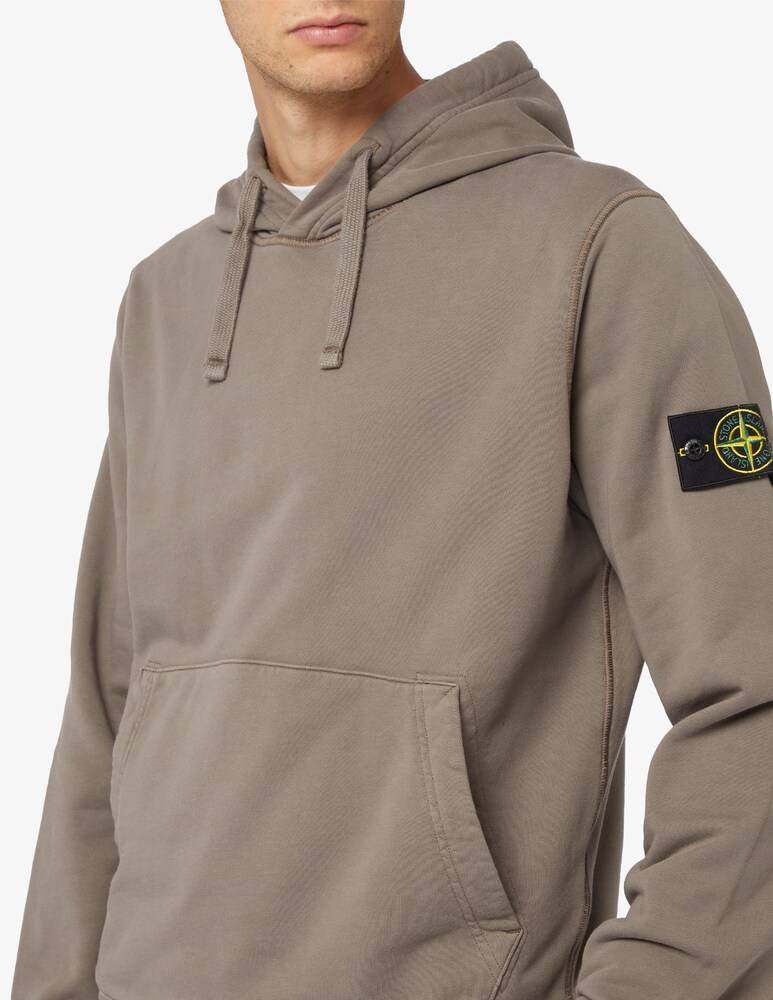 Stone Island Felpa Con Cappuccio