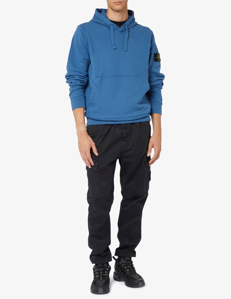 Stone Island Felpa Con Cappuccio