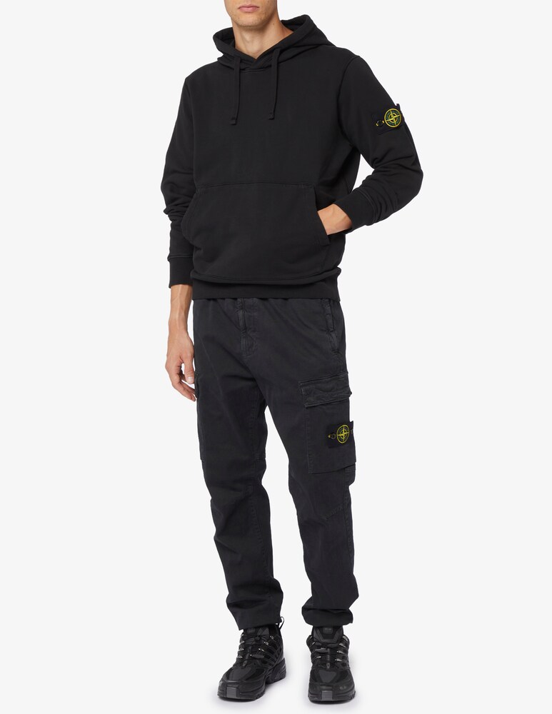 Stone Island Felpa Con Cappuccio