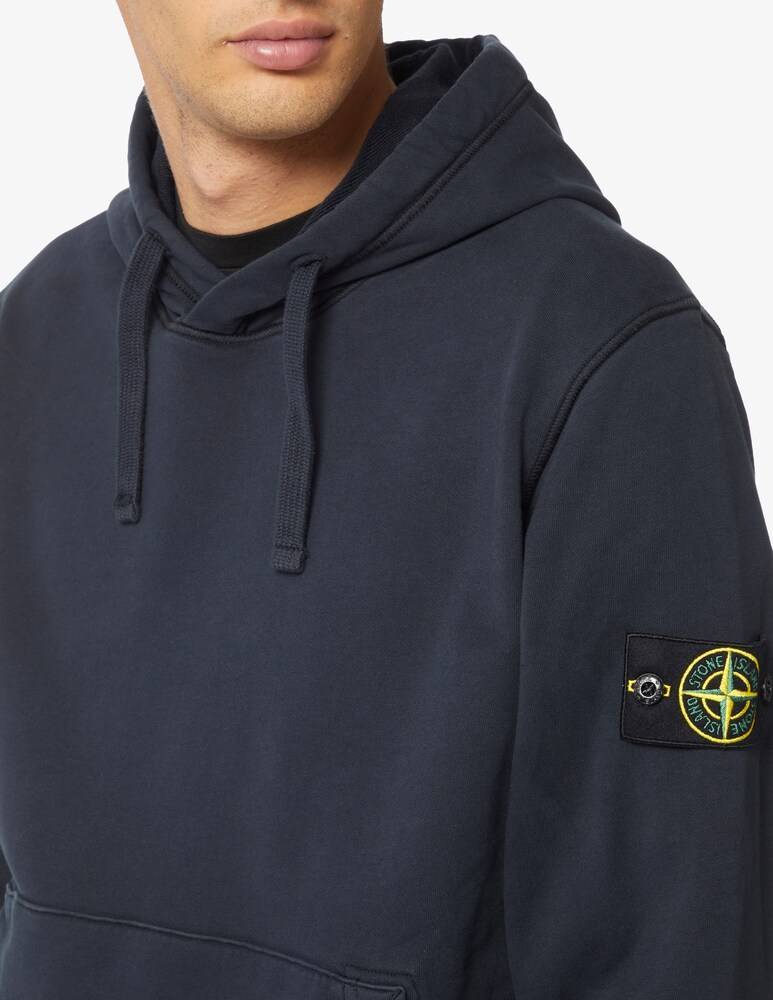 Stone Island Felpa Con Cappuccio