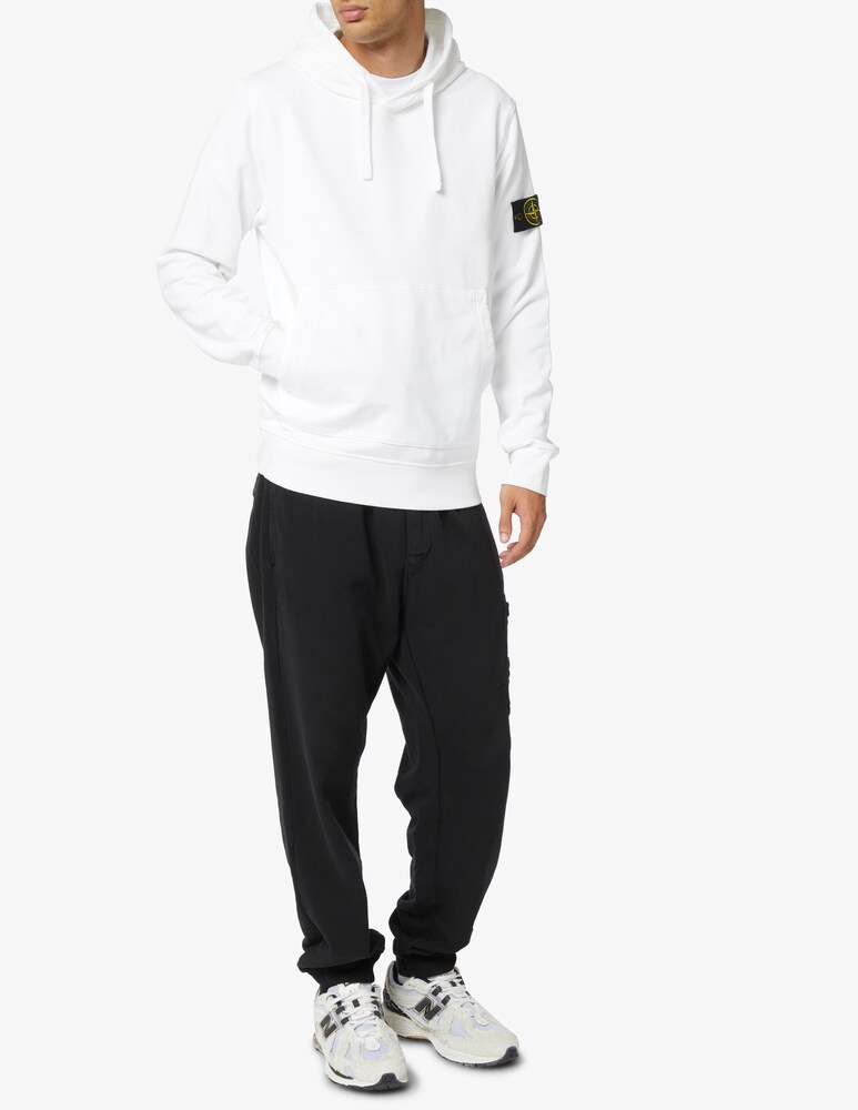 Stone Island Felpa Con Cappuccio