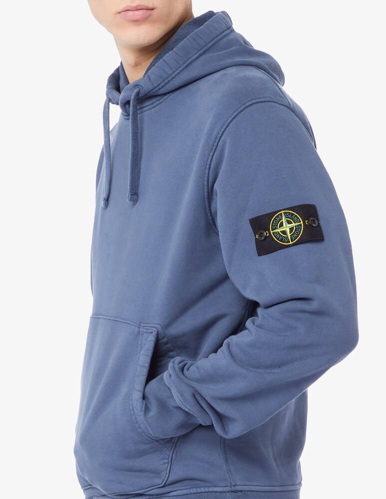 Stone Island Felpa Con Cappuccio