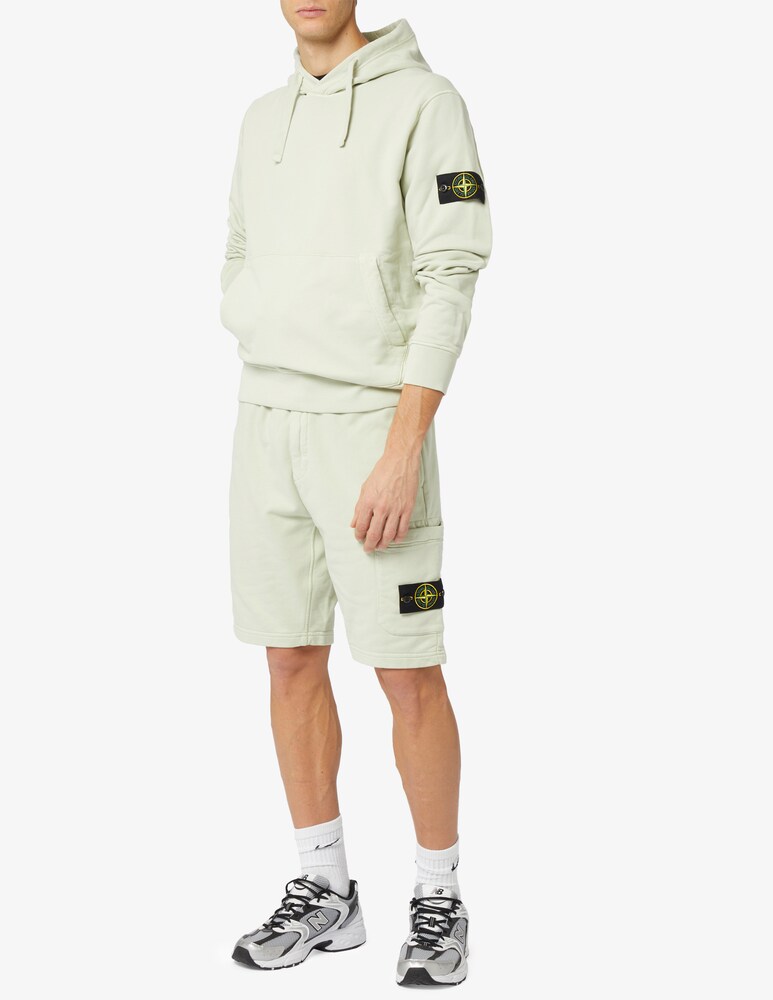 Stone Island Felpa Con Cappuccio