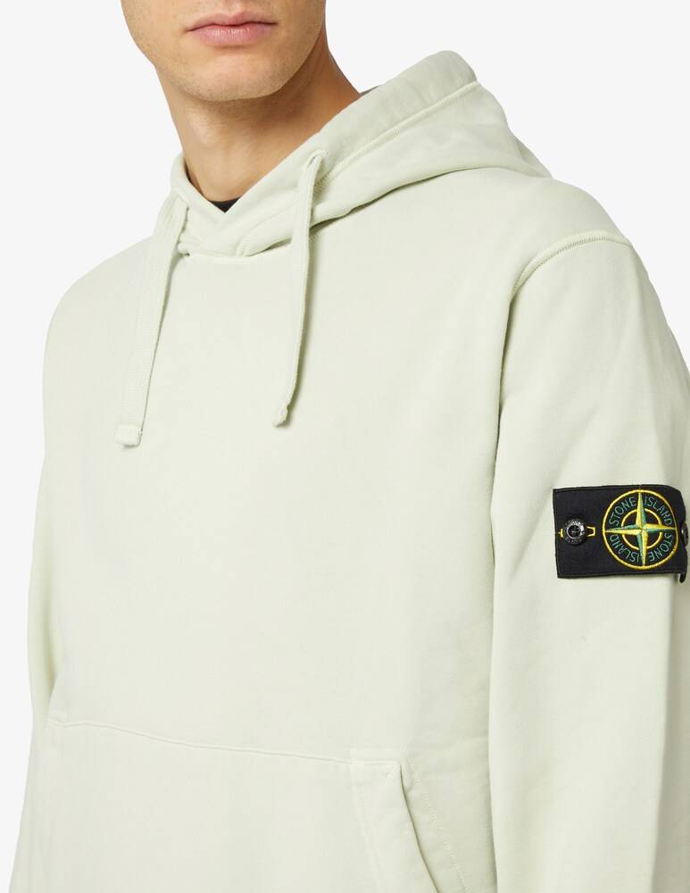 Stone Island Felpa Con Cappuccio