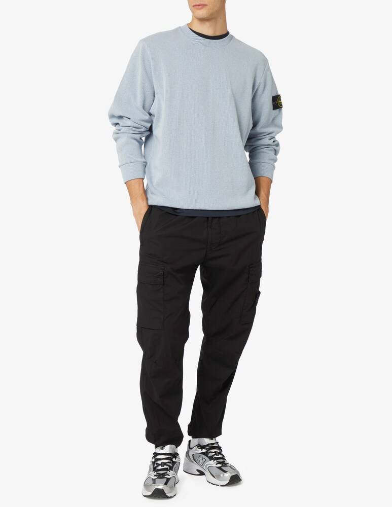 Stone Island Felpa Girocollo Costine