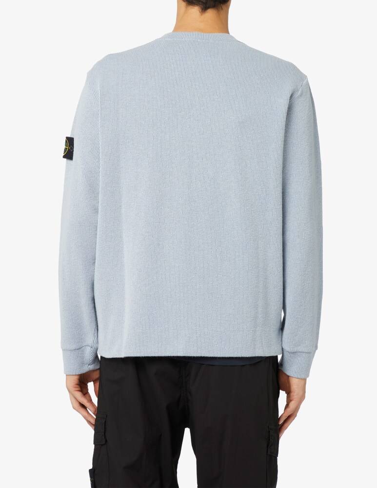 Stone Island Felpa Girocollo Costine