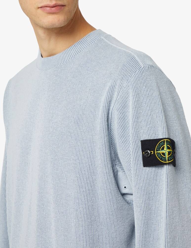 Stone Island Felpa Girocollo Costine