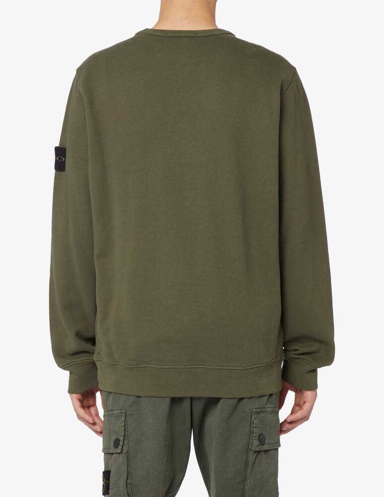 Stone Island Felpa Girocollo Cotone