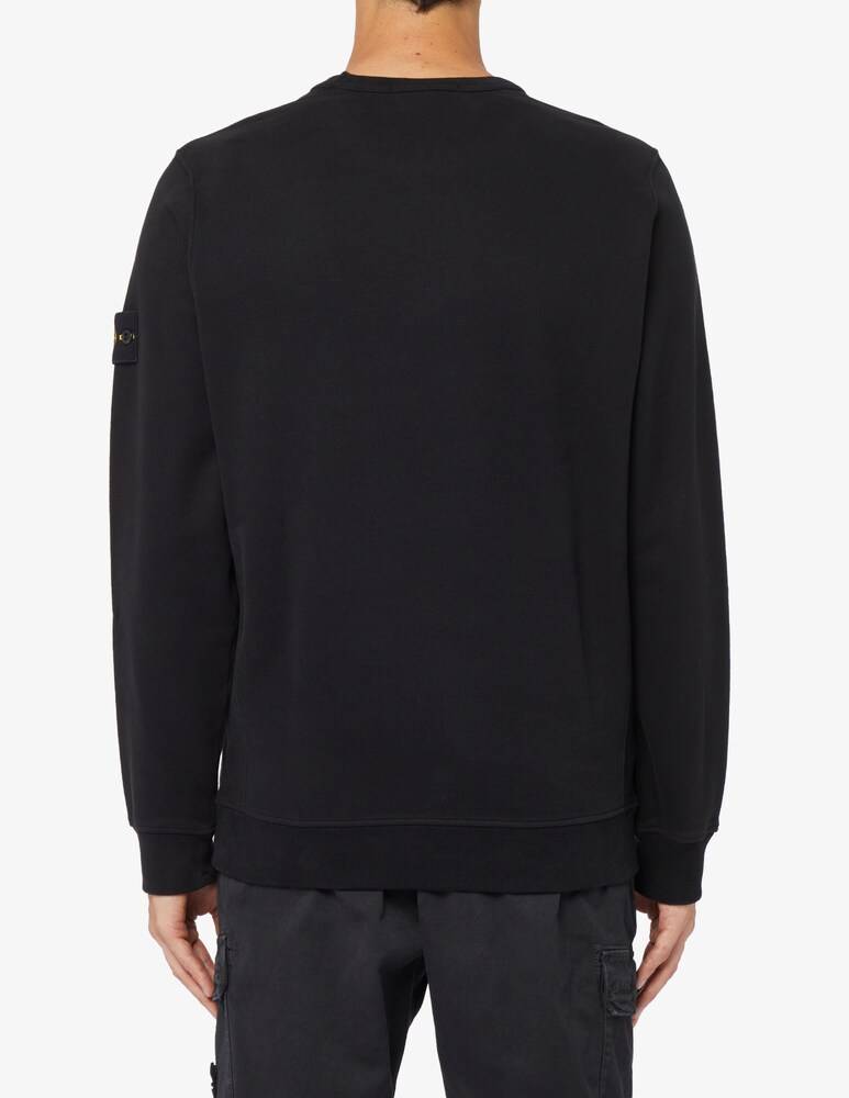 Stone Island Felpa Girocollo Cotone