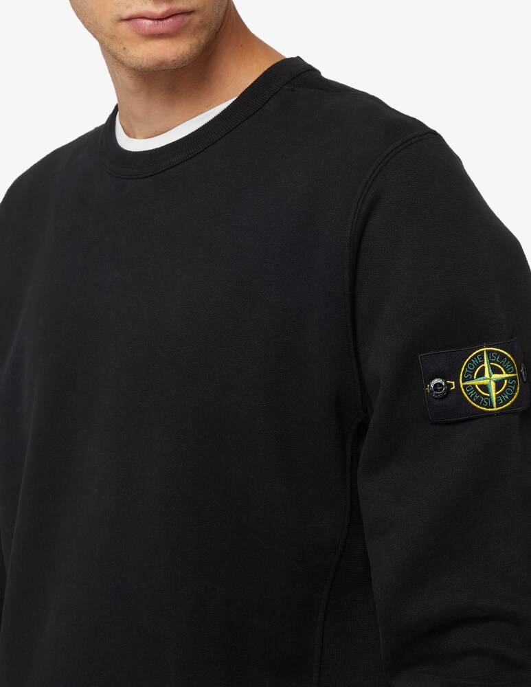 Stone Island Felpa Girocollo Cotone