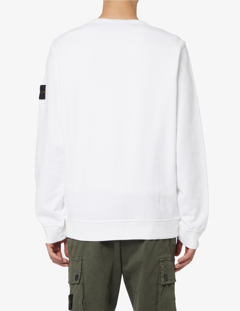 Stone Island Felpa Girocollo Cotone