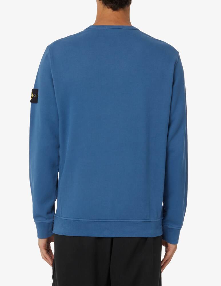 Stone Island Felpa Girocollo Cotone