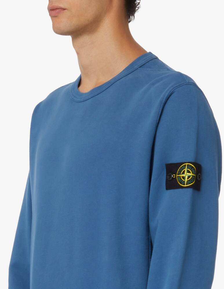Stone Island Felpa Girocollo Cotone