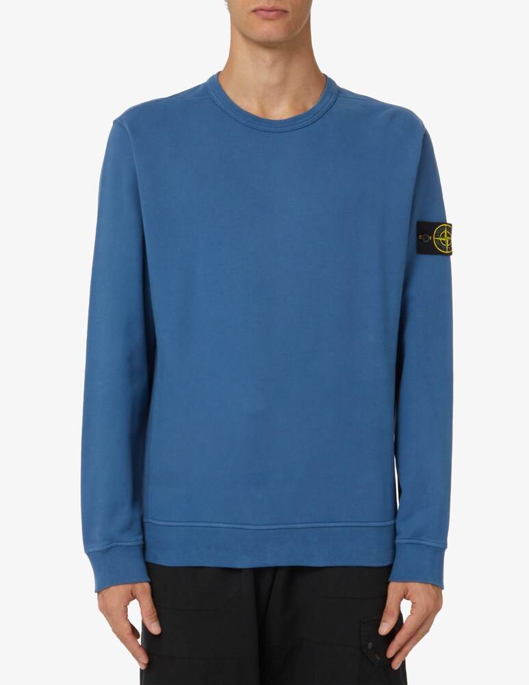 Stone Island Felpa girocollo cotone