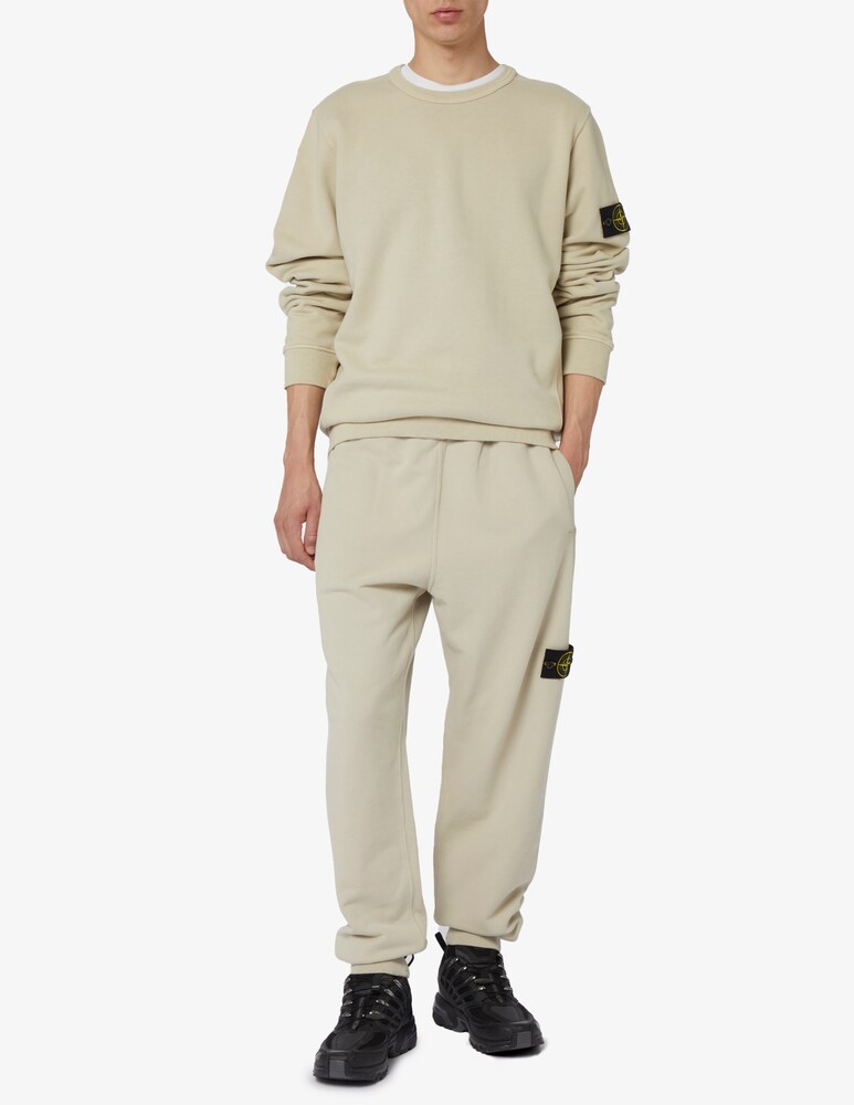 Stone Island Felpa Girocollo Cotone