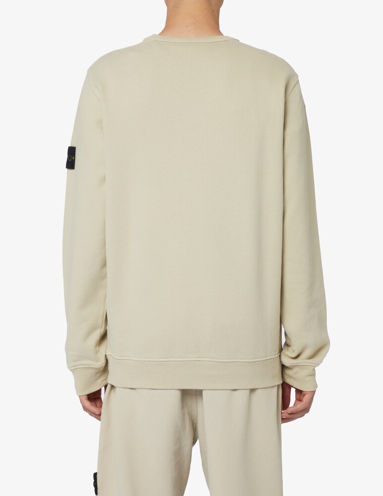 Stone Island Felpa Girocollo Cotone