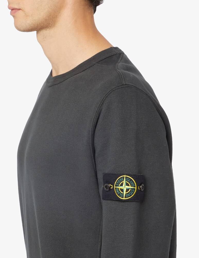 Stone Island Felpa Girocollo Cotone