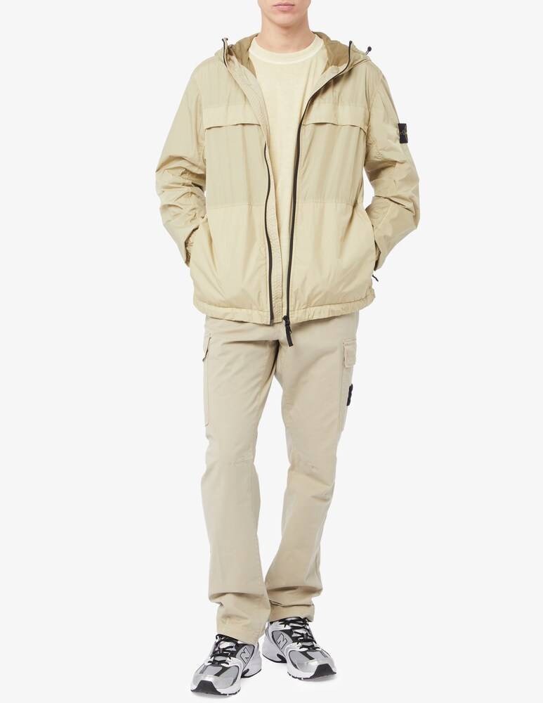 Stone Island Giacca Crinkle Con Cappuccio