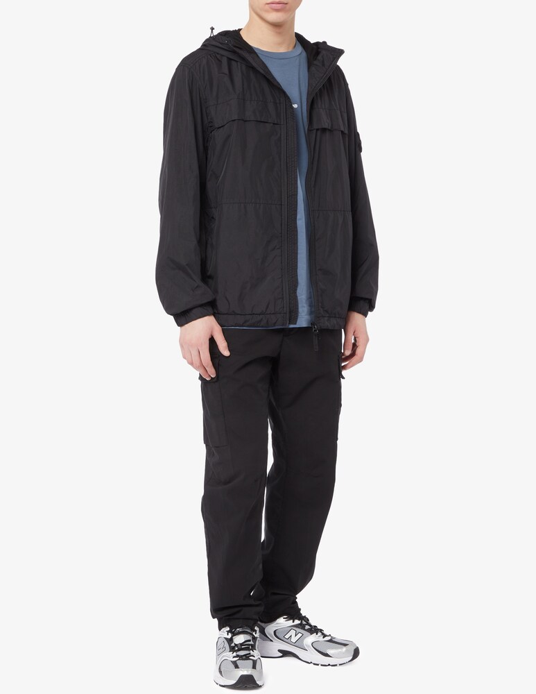 Stone Island Giacca Crinkle Con Cappuccio