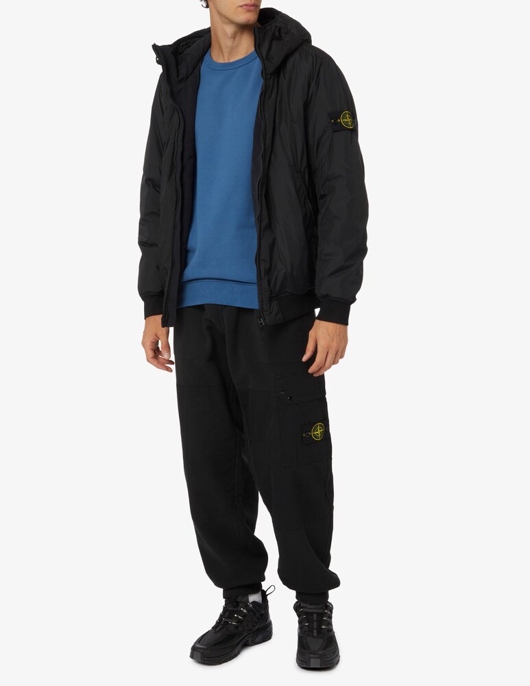 Stone Island Giacca Crinkle Primaloft Con Cappuccio