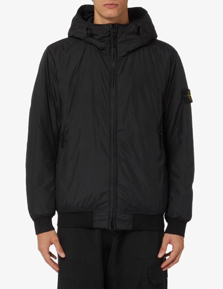 Stone Island Giacca crinkle primaloft con cappuccio
