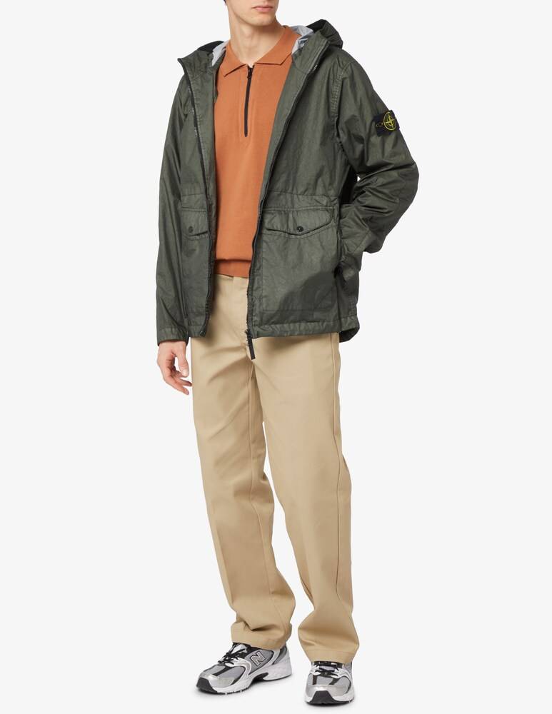 Stone Island Giacca Membrana Con Cappuccio