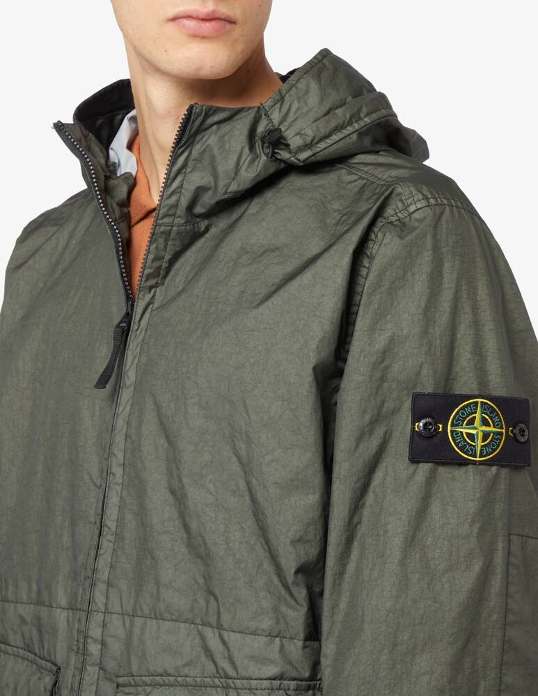 Stone Island Giacca Membrana Con Cappuccio