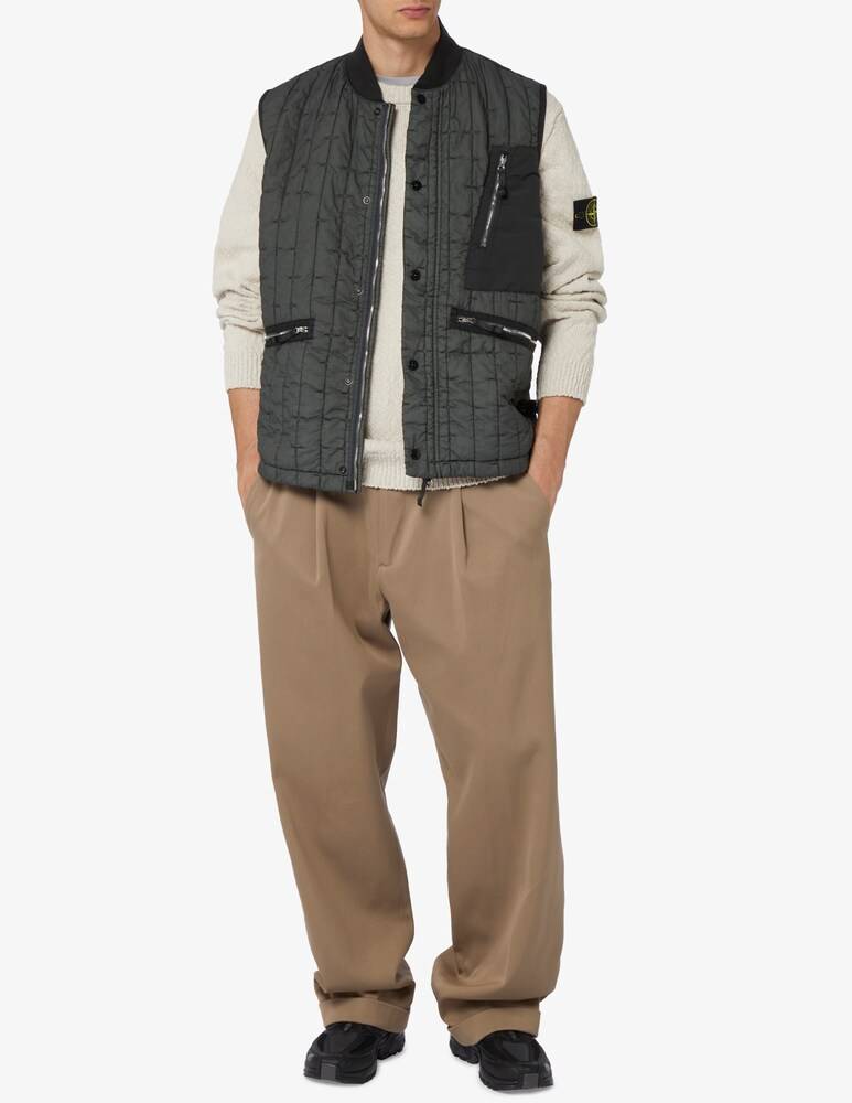 Stone Island Giaccone Trapuntato Stellina Impunture