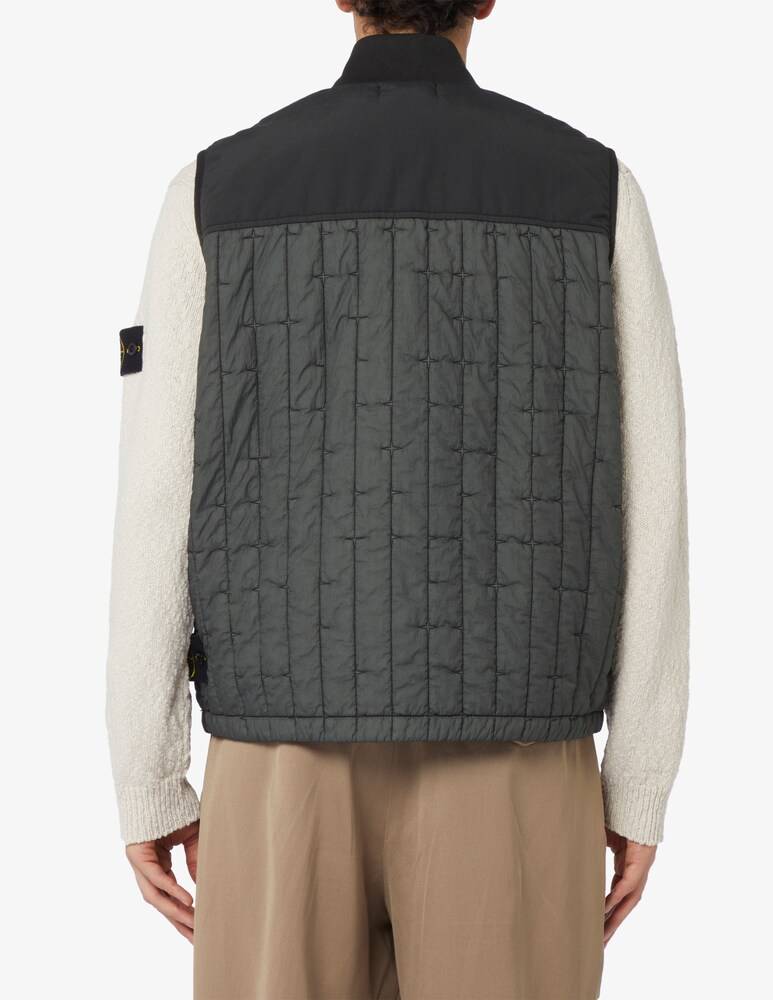 Stone Island Giaccone Trapuntato Stellina Impunture